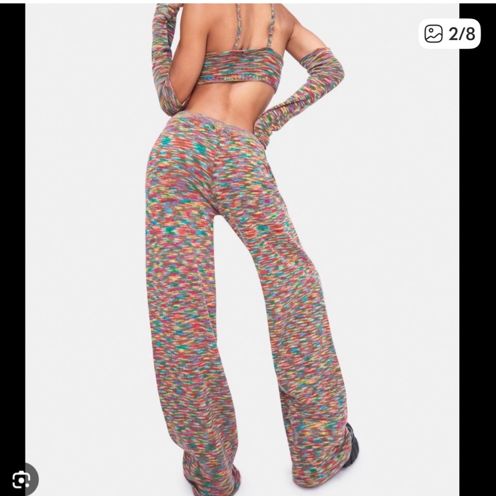 Jaded London Colorful Knit Set